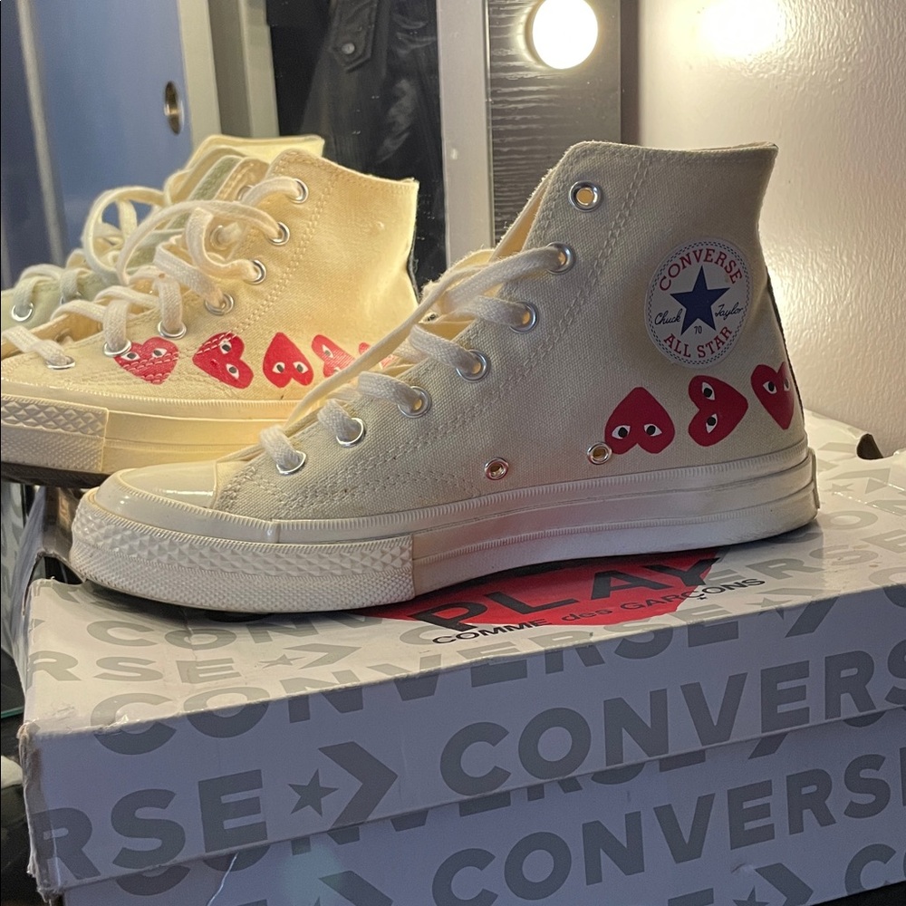 Comme Des Garçons Converse High Tops - Picture 4 of 5
